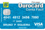 CartÃ£o Conta FÃ¡cil Banco do Brasil
